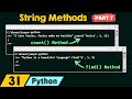 String Methods in Python (Part 7)