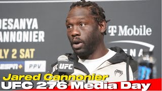 Jared Cannonier on meeting Israel Adesanya for the 1st Time