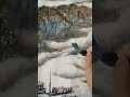 人生如诉，高山流水。 中国画山水 art chineseart paintingtutorial tutorial