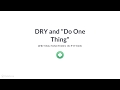 Python Tutorial: DRY and 