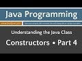 Learn Java Programming - Constructors Part 4 Tutorial