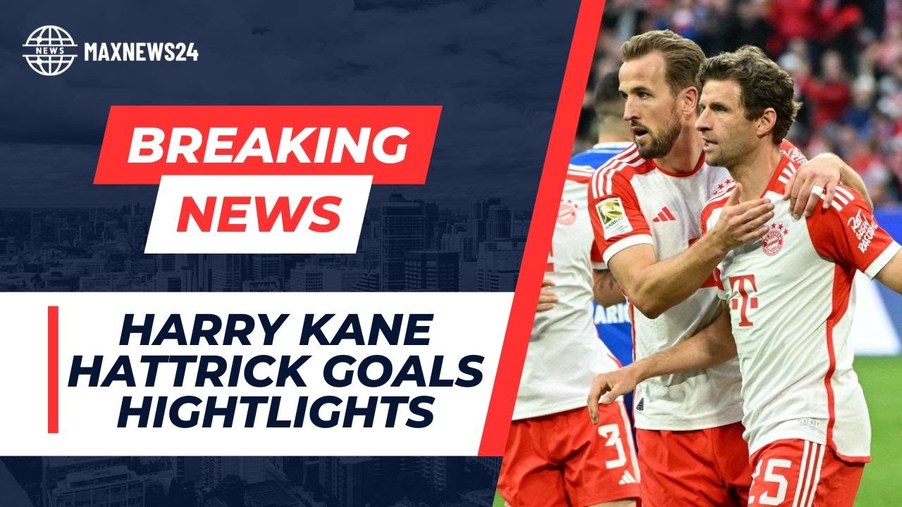 Bayern Munich Vs Darmstadt 8-0 || Harry Kane Hattrick Goals, Bayern ...