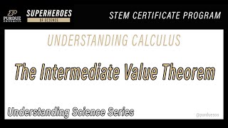 Calculus: The Intermediate Value Theorem