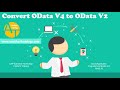 Convert SAP OData V4 to OData V2 | SAP CAPM Training on Business Application Studio | SAP BTP Tutori