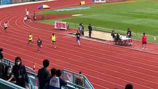 荃灣區分齡田徑比賽2022 MA 100M Final(20221127)