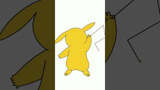PIKACHU DRAW USING PYTHON TURTLE #coding #shorts #programming #anime