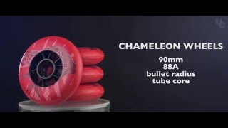 UC Wheels Wildlife collection - Chameleon 90mm wheels