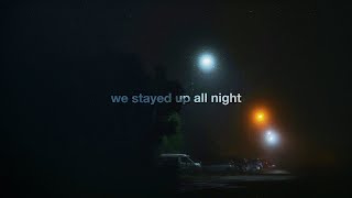 Conrad - we stayed up all night