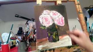 MirceArt - How I paint – episode 6: Roses - part 2