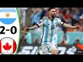 Argentina vs Canada semi final (2-0) highlights Copa America 2024