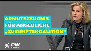 Daniela Ludwig: Armutszeugnis für angebliche „Zukunftskoalition“!