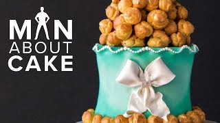 Croquembouche Tower WEDDING CAKE | Man About Cake 2018 Wedding Season with Joshua John Russell