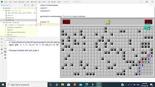 | A Simple Minesweeper Matrix game using python | | AK |