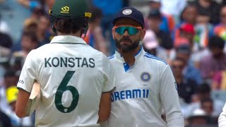 Virat kohli \u0026 Mohammed Siraj had a huge fight with Sam Konstas in Ind vs Aus Boxing Test Match