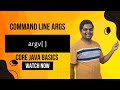 Command Line arguments in Java | RunTime Arguments