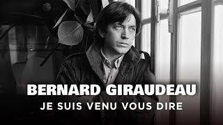 Bernard Giraudeau, je suis venu vous dire - Un jour, un destin - Documentaire portrait - MP