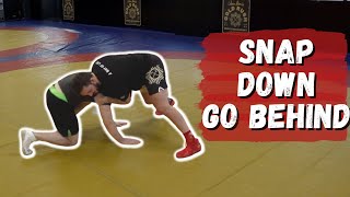 HOW TO DO A SNAP DOWN GO BEHIND