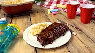 Steaming Hot BBQ Ribs