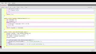 Prime Palindrome - java (Blue J)