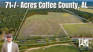 71 Acres Of Land For Sale Brantley, AL - Coffee County