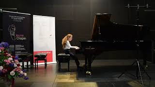 Arielle Beck I Prémier Prix I Concours I Jeune Chopin I épreuves I  Martigny I Institut Chopin I Sui