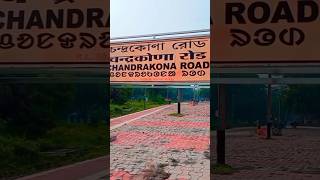 chandrakona road railway station (jast music 🎶🎵) #vairalshort #love #vairalvideo