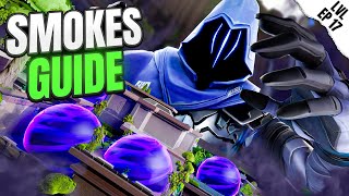 *NEW* ULTIMATE ABYSS SMOKES GUIDE - Omen Clove Viper Brimstone Astra Attack \u0026 Defense Smoke tutorial