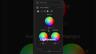 Lightroom Color Grade Colour #photography #yt #lightroom #learn #tutorial #short #ytshorts #edit