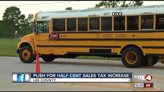 Lee County School Board moves forward with half penny sales tax increase referendum