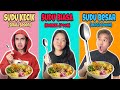 CHALLENGE MAKAN GUNA SUDU KECIL VS SUDU BIASA VS SUDU BESAR BETHOL! -SMALL VS MEDIUM VS LARGE SPOON