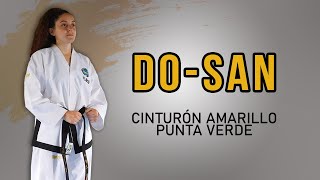 FORMA DO SAN | Tul de cinturon amarillo punta verde - TAEKWON-DO ITF (ATRA-SUR)