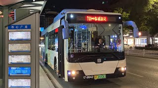 萧山公交 TEG6129BEV15 700路 17-9942