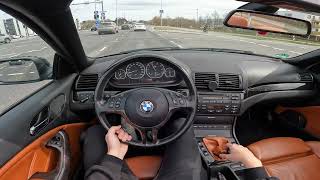 BMW E46 Cabrio 318Ci 105KW 2006 POV Drive (Custom Exhaust)