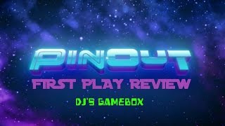 PinOut pinball video game (by Mediocre) first play review!