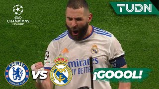 ¡UTRA GOLAZO! Benzema con DOBLETE | Chelsea 0-0 Real Madrid | UEFA Champions League 2022 4tos | TUDN
