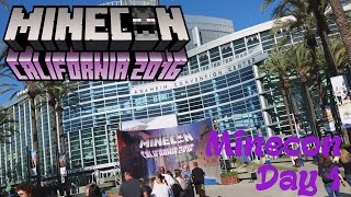 The Road To Minecon 2016: Minecon Day 1