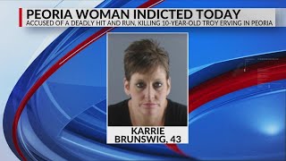 Peoria woman indicted in connection to hit-and-run death of 10-year-old