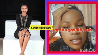 Kamba Actress Joan Mutheu Explaining why she walks With Bodyguards!