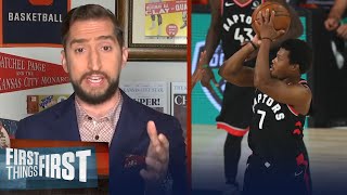Nick Wright reacts to Raptors double-OT win over Celtics to force a GM 7 | NBA | FIRST THINGS FIRST