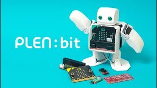 "PLEN:bit" Sensor controlled Robot using the micro:bit