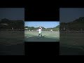 🎾川橋勇太プロイベント①　nice　shot👏👏👏 shorts 全日本テニス選手権 テニス動画 テニスアナライザー