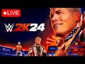 (XSX) WWE 2K24 (Live) P.24 MyRise Undisputed! Cody Rhodes & Bloodline Path! (Completed) (1080p)