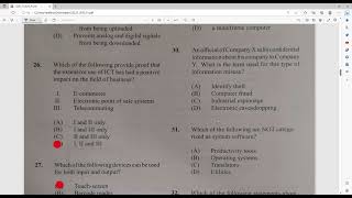 CSEC Information Technology Paper 1 2023 Solutions