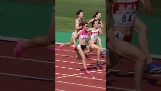 【女子100m予選1組】吉岡SP激強【三浦愛華】最速大学生【山形愛羽】福大のキーを握る【柴藤凛】そして【兒玉芽生】2024年幕開けの吉岡スプリント #shorts