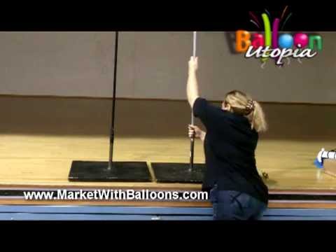 How To Make a Balloon Column Frame How To Make a Balloon Column Frame