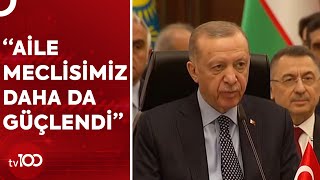 Cumhurbaşkanı Erdoğan, Türk Devletleri Teşkilatı Zirve Toplantısı'nda Konuştu | Tv100 Haber