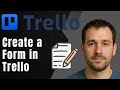 Trello: How to Create a Form (2025 Data Collection & Productivity Tutorial)