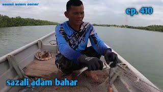 Jaring ikan gelama ep.410