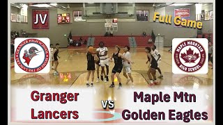 🏀High School Basketball: Granger vs Maple Mountain (JV) #theofficialvu #refereepov