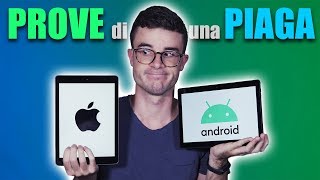 IPAD (base) vs TABLET ANDROID con PREZZI SIMILI! Prove di una PIAGA.